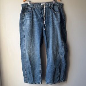 Good American Relaxed Fit Men’s Jeans in Blue